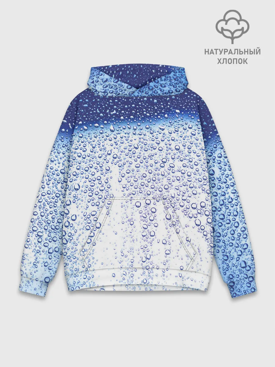 Худи мужской база хлопок / После дождя