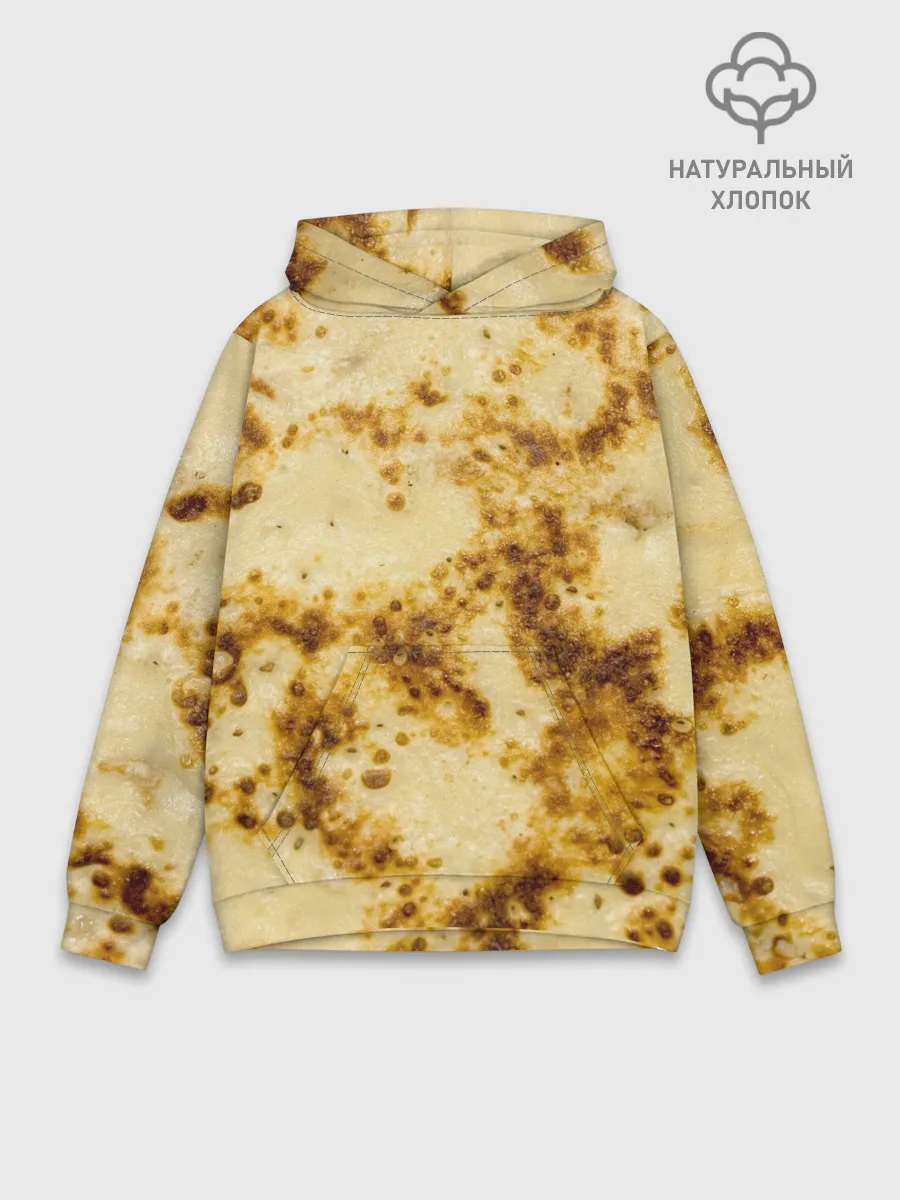 Худи мужской база хлопок / Жареный блин