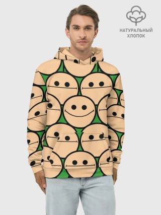 Худи мужской база хлопок / Cyanide & Happiness | Face Sure
