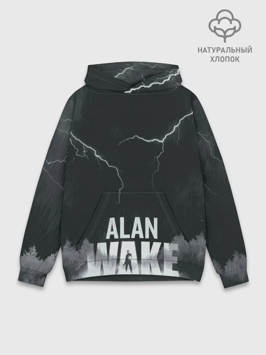 Худи мужской база хлопок / Alan Wake | Dark Place