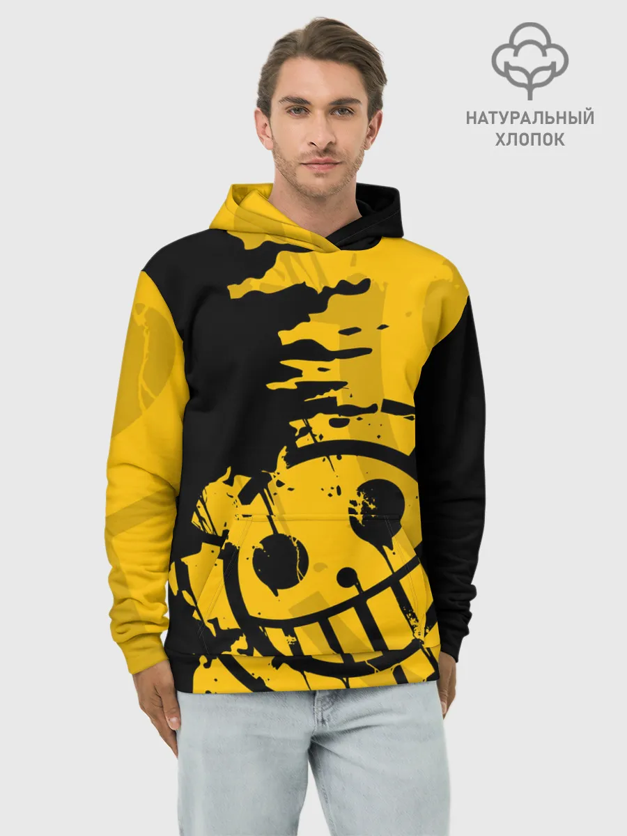 Худи мужской база хлопок / ONE PIECE PIRATES / ПИРАТЫ