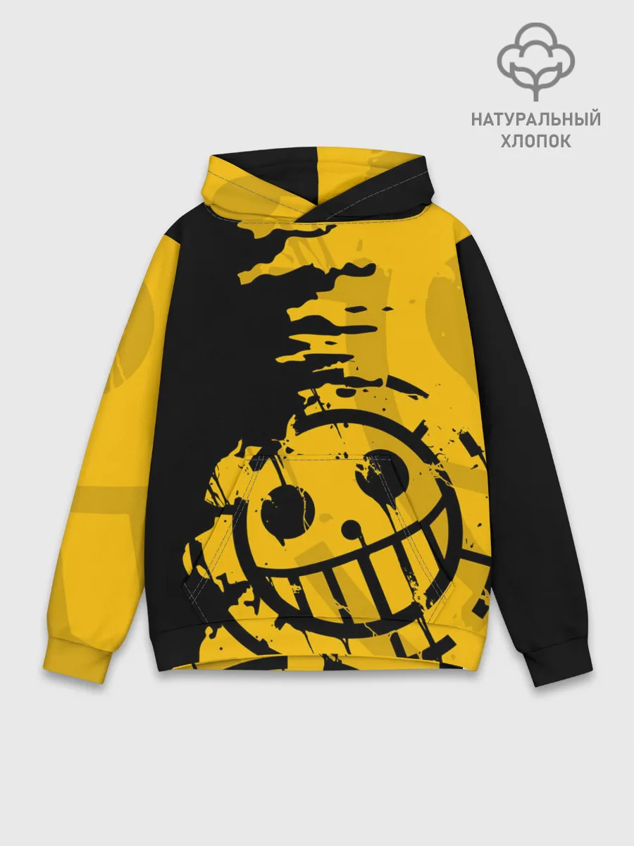 Худи мужской база хлопок / ONE PIECE PIRATES / ПИРАТЫ