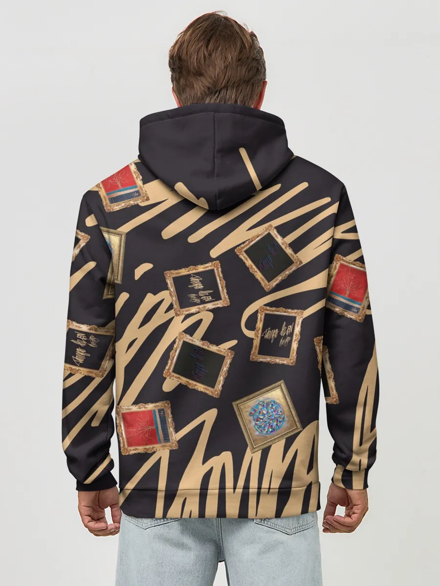 Худи мужской база хлопок / Street glamour