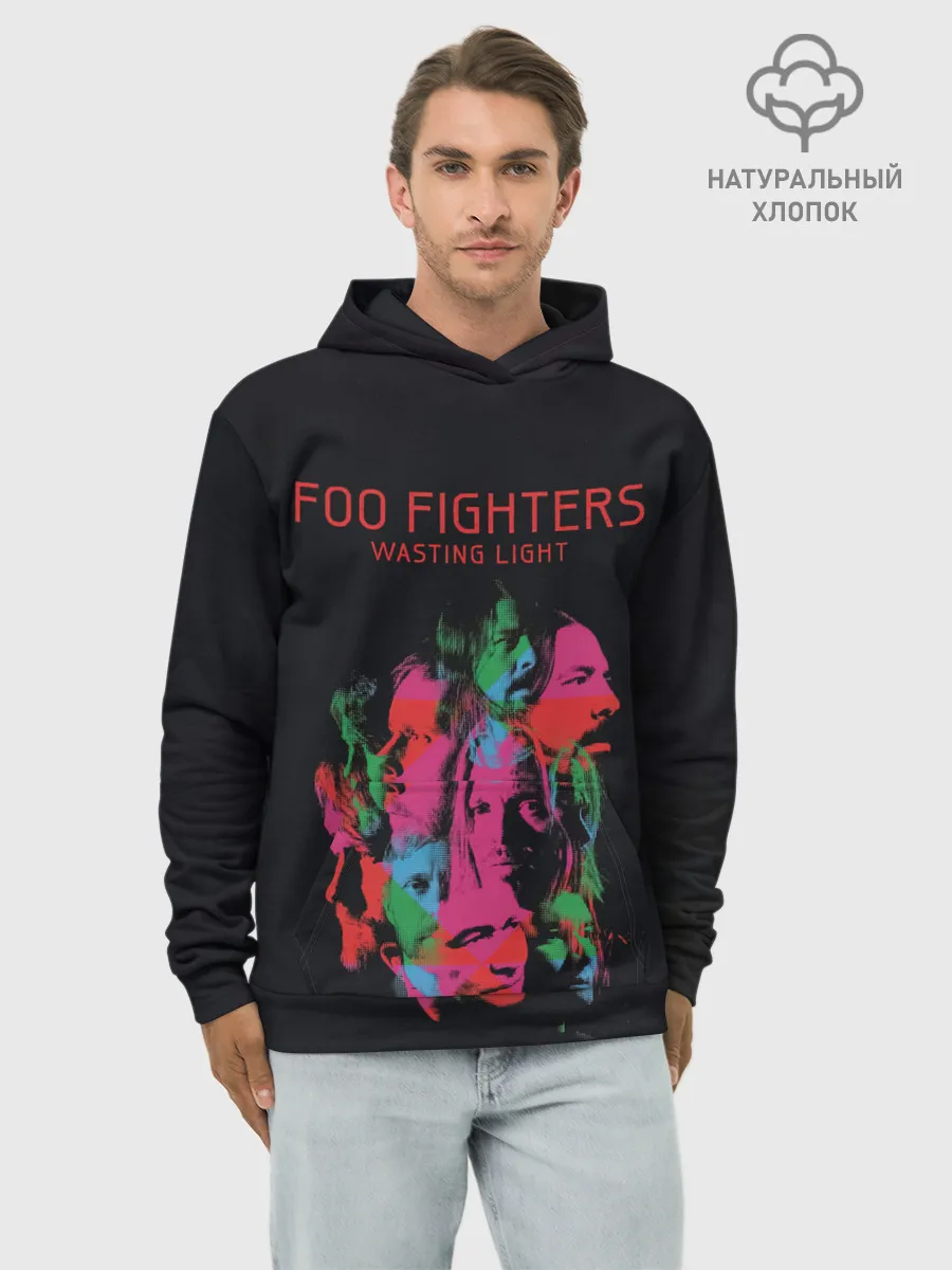 Худи мужской база хлопок / Wasting Light - Foo Fighters