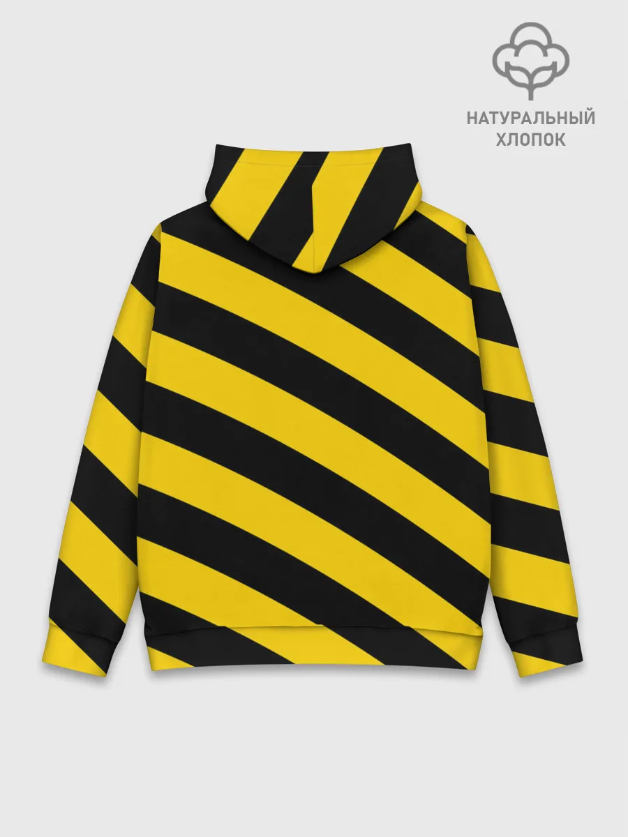 Худи мужской база хлопок / Нечисть с красным глазом