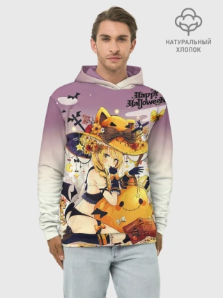 Худи мужской база хлопок / Молодая ведьма