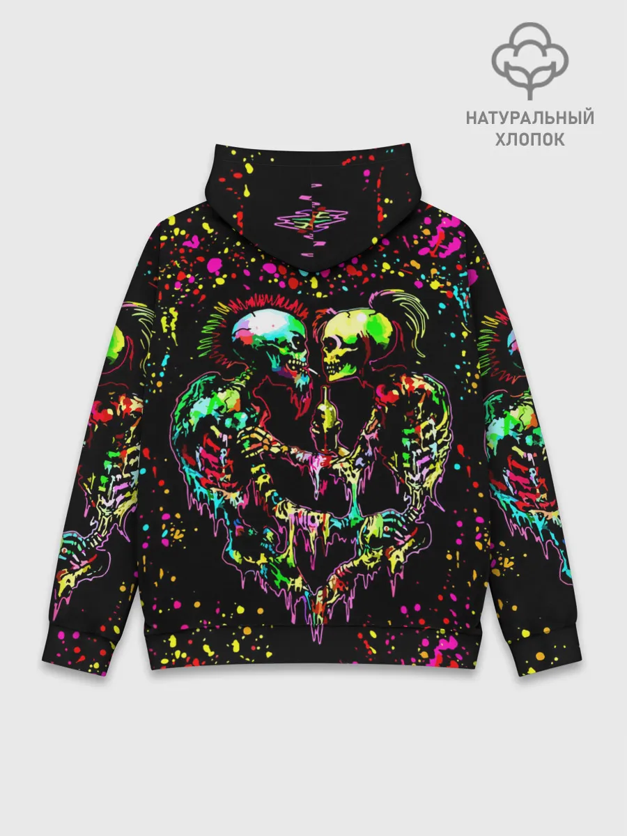 Худи мужской база хлопок / Адская любовь