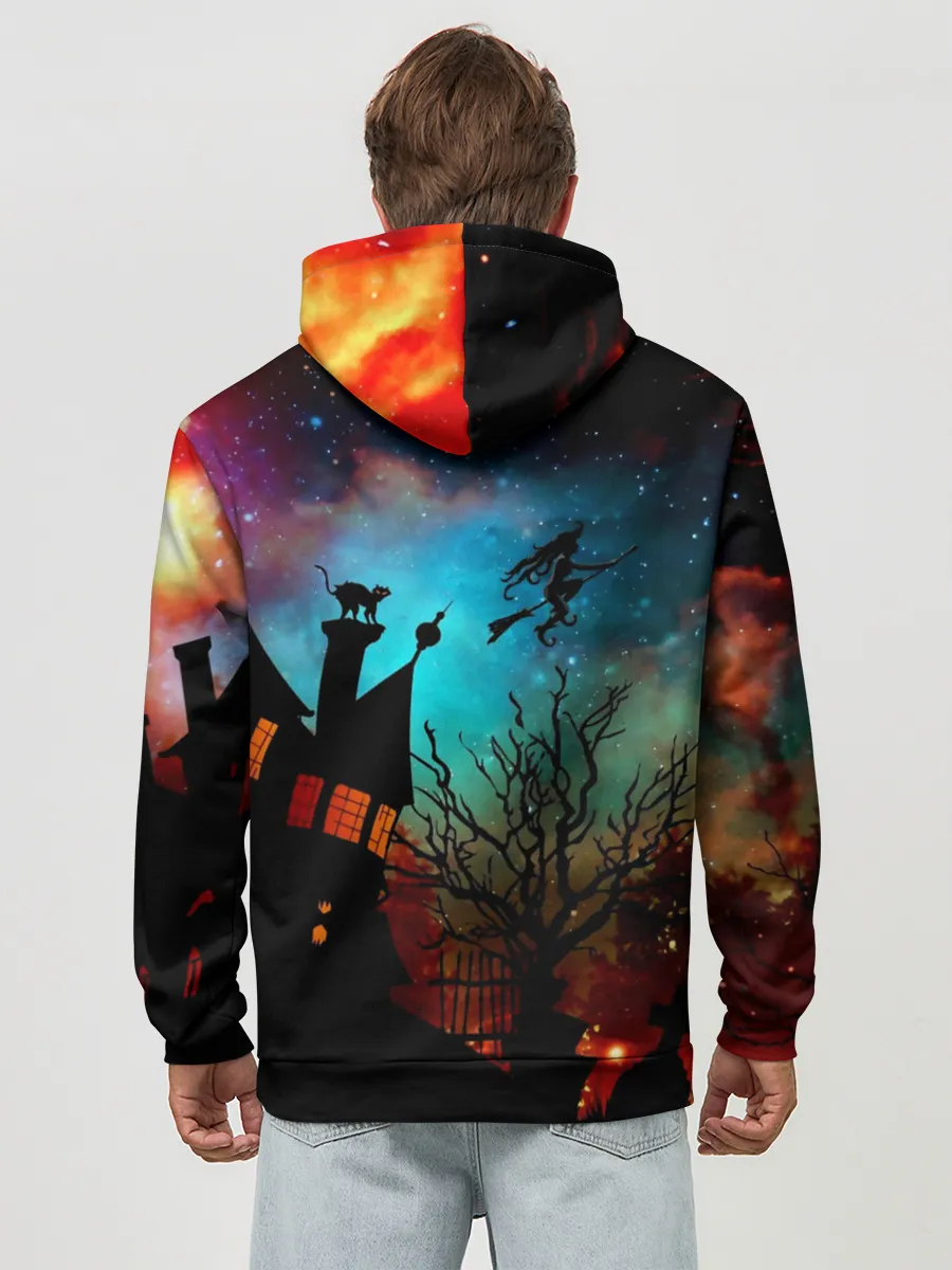 Худи мужской база хлопок / Молодая колдунья