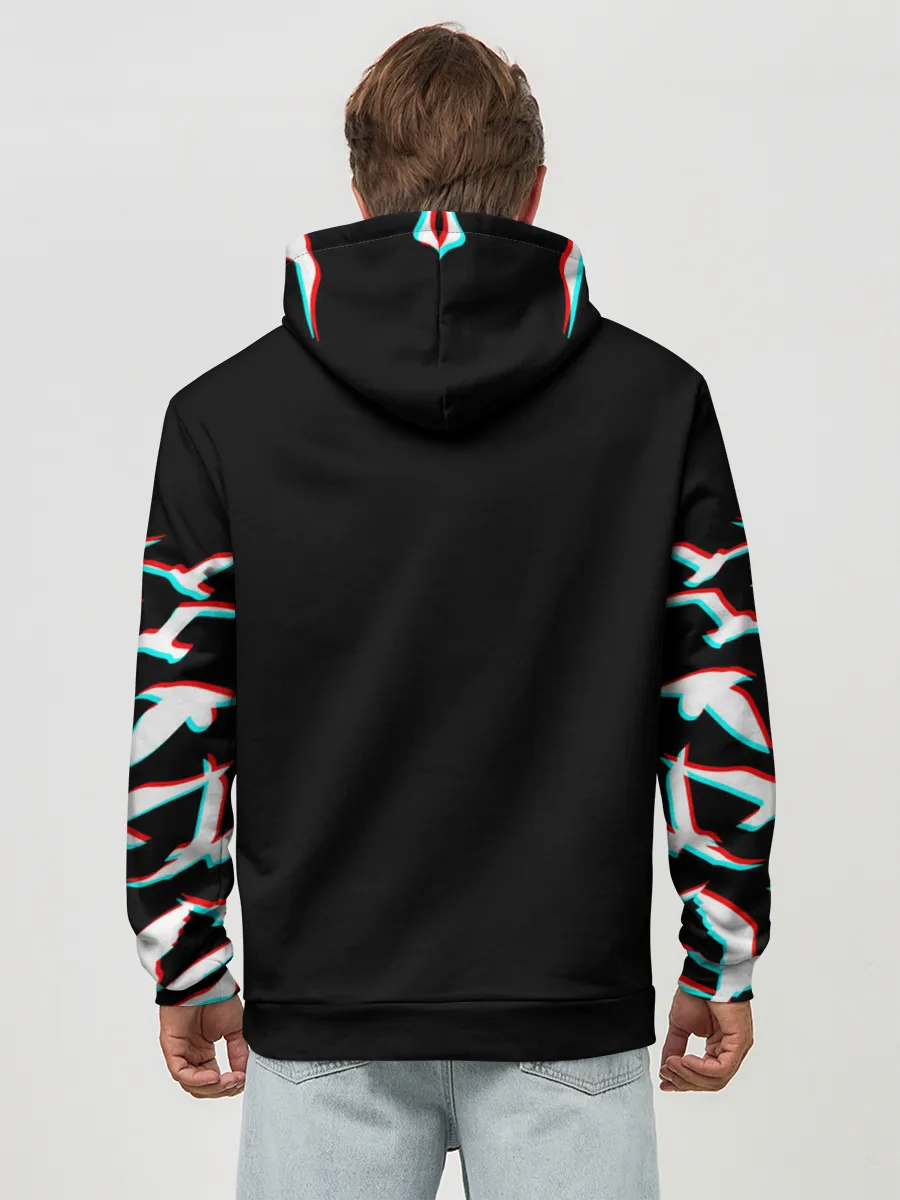 Худи мужской база хлопок / Alan Wake Glitch