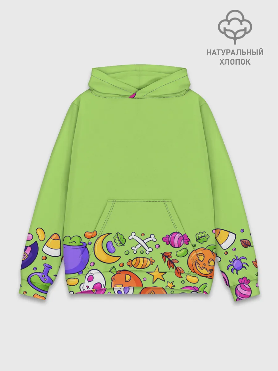 Худи мужской база хлопок / Halloween art