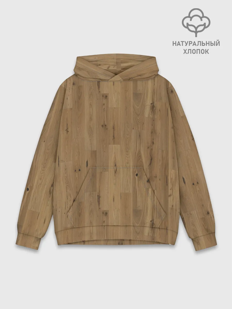 Худи мужской база хлопок / Камуфляж линолеум