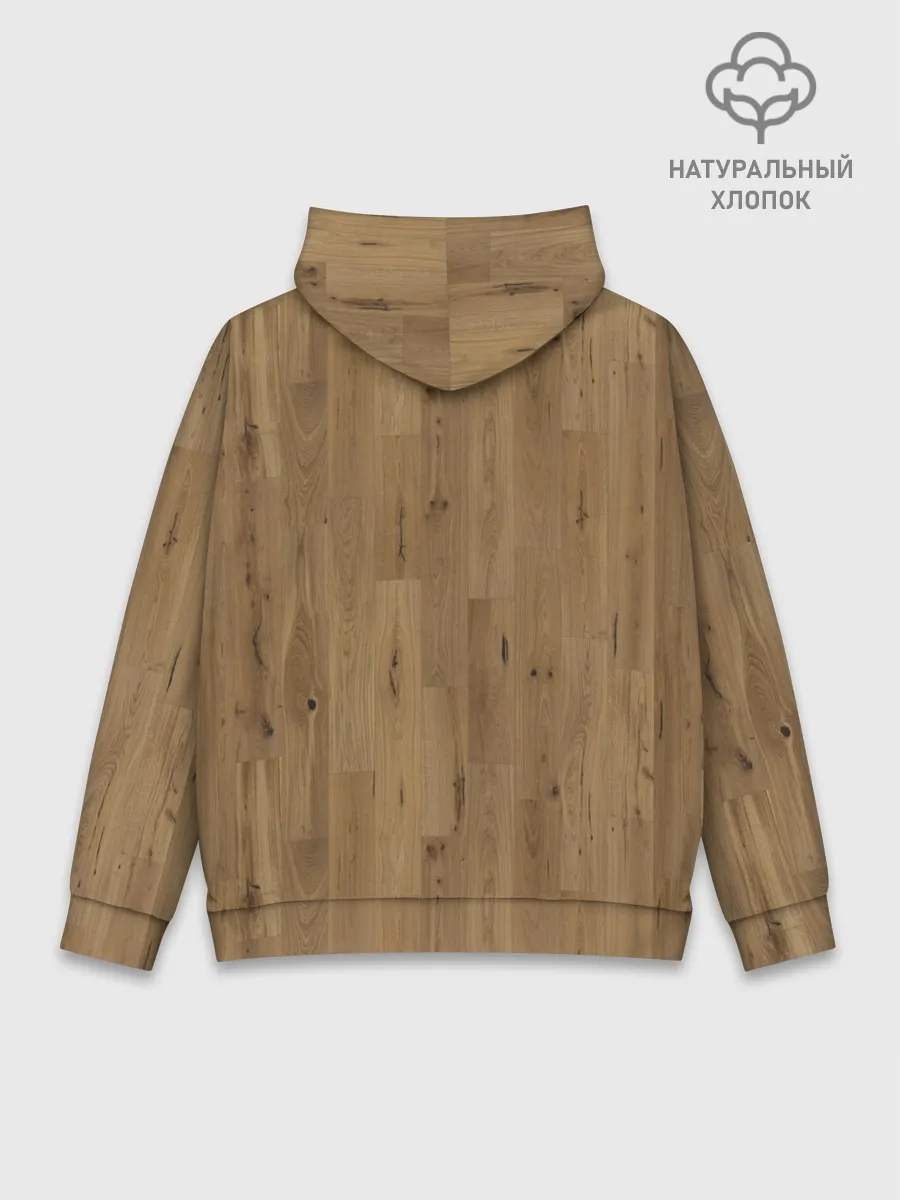 Худи мужской база хлопок / Камуфляж линолеум