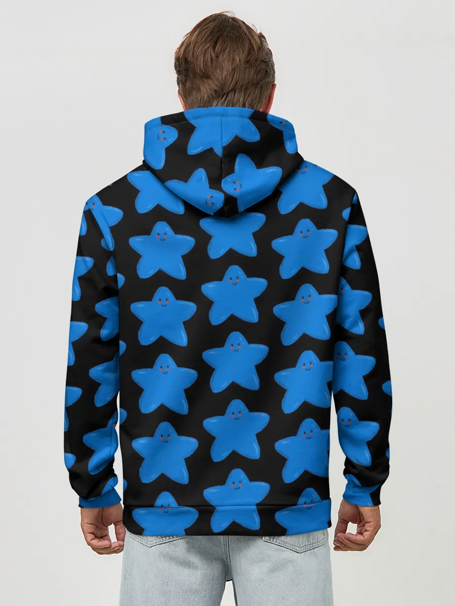 Худи мужской база хлопок / улыбка звезды