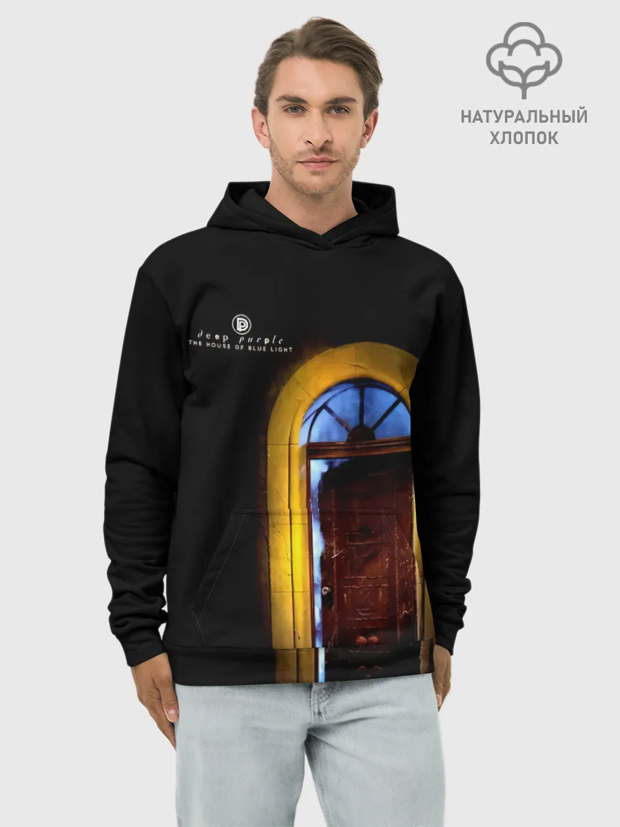 Худи мужской база хлопок / The House of Blue Light - Deep Purple