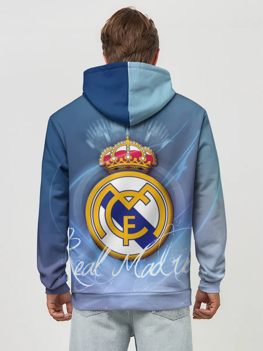 Худи мужской база хлопок / FC РЕАЛ МАДРИД
