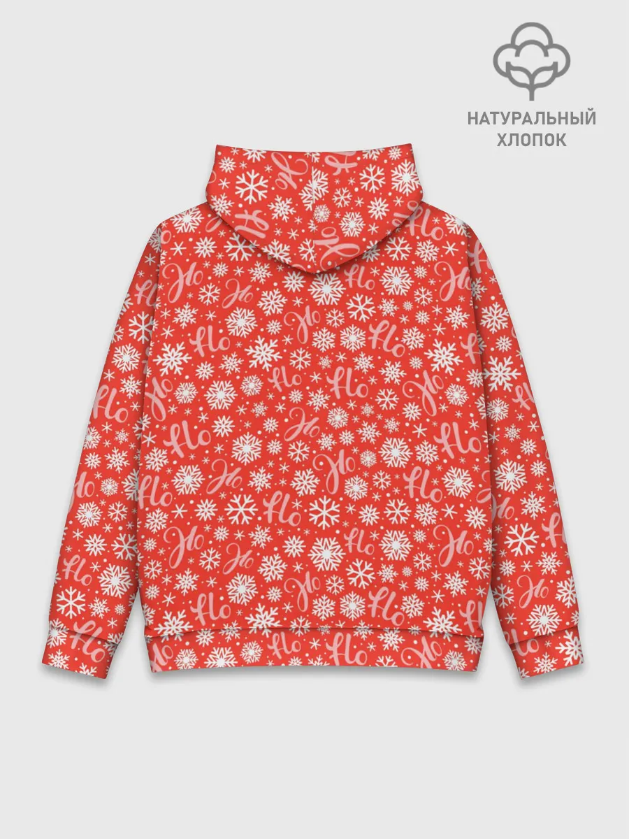 Худи мужской база хлопок / Смех Санты