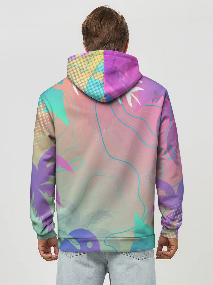 Худи мужской база хлопок / Эскимо в Тропиках