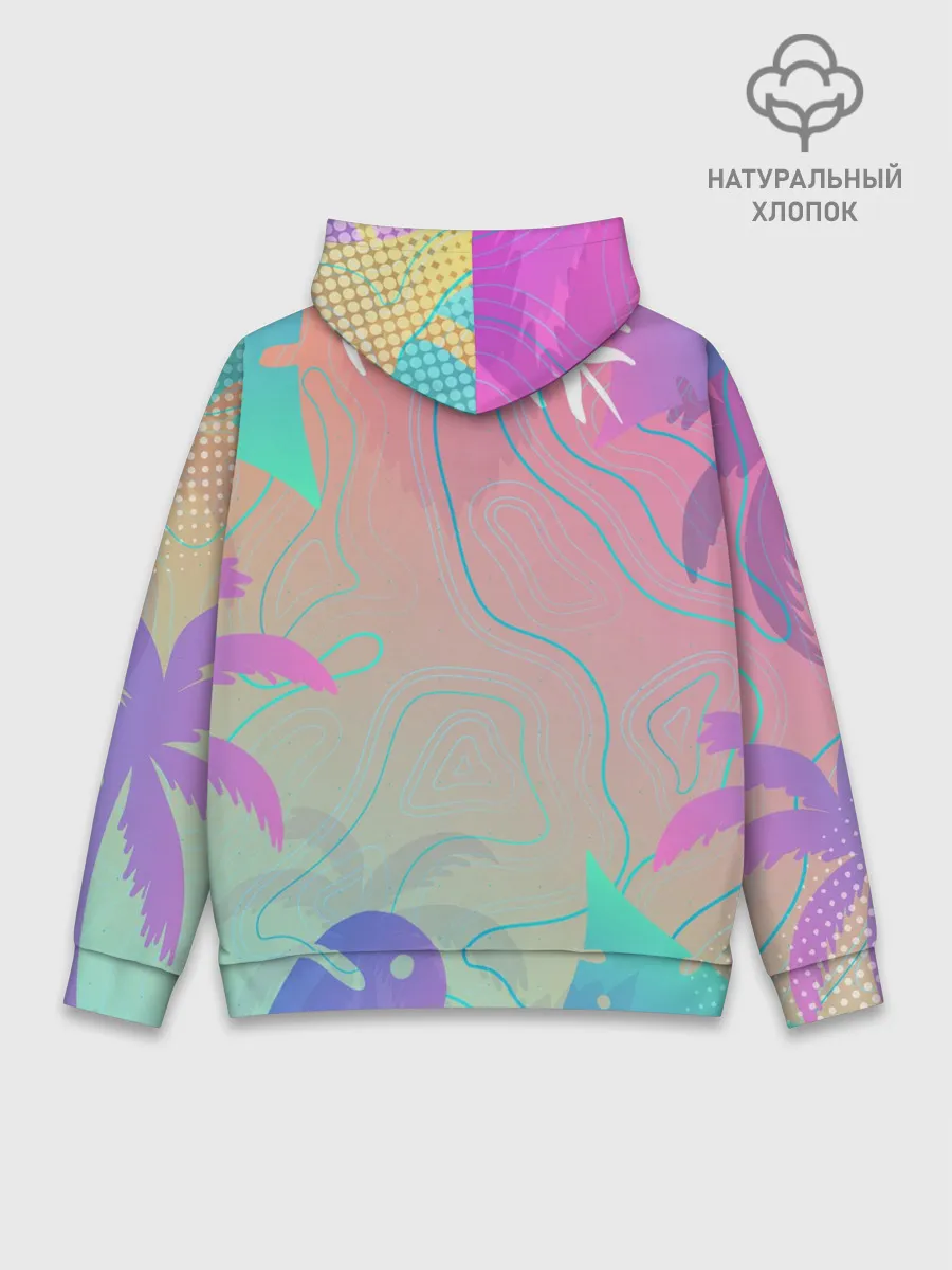 Худи мужской база хлопок / Эскимо в Тропиках