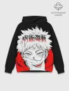 Худи мужской база хлопок / Jujutsu Kaisen, Юдзи Итадори