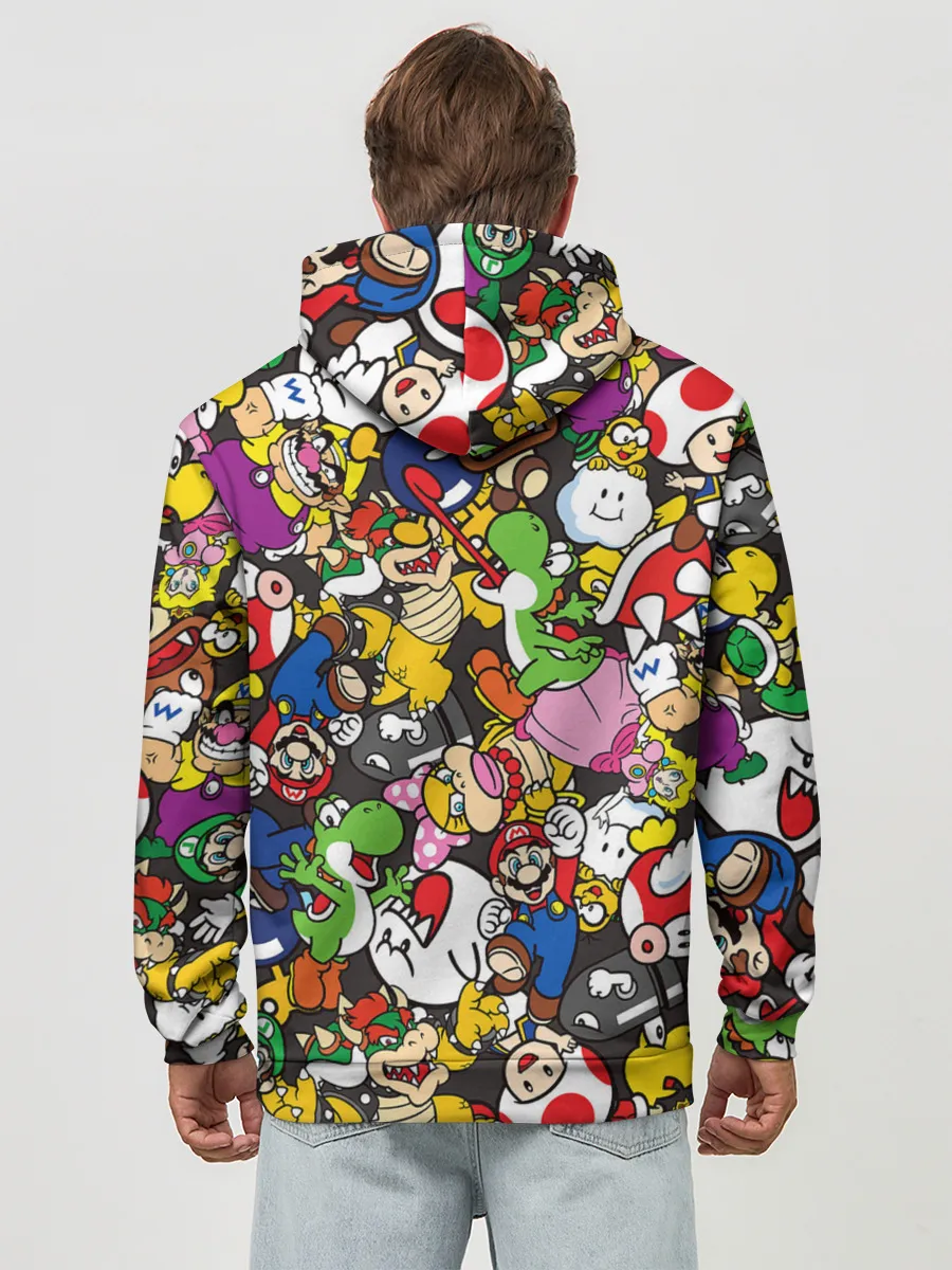 Худи мужской база хлопок / Mrio ALLSTARS