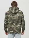 Худи мужской база хлопок / Именной камуфляж Колян