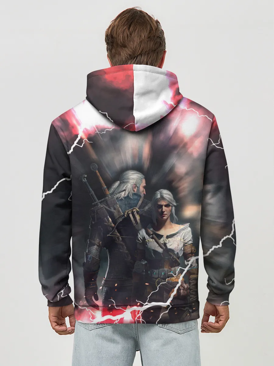 Худи мужской база хлопок / Цирилла | Геральт