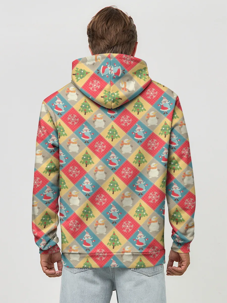 Худи мужской база хлопок / Новогодние Праздники