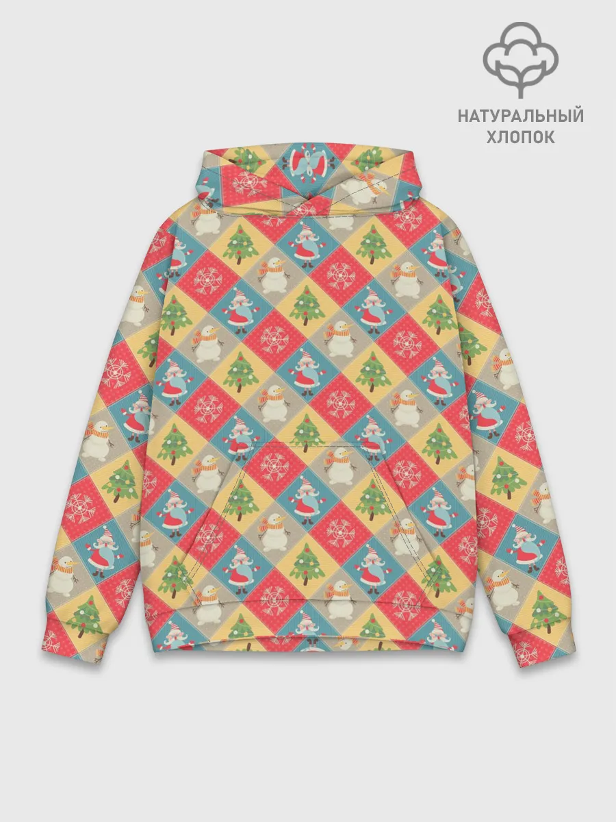 Худи мужской база хлопок / Новогодние Праздники