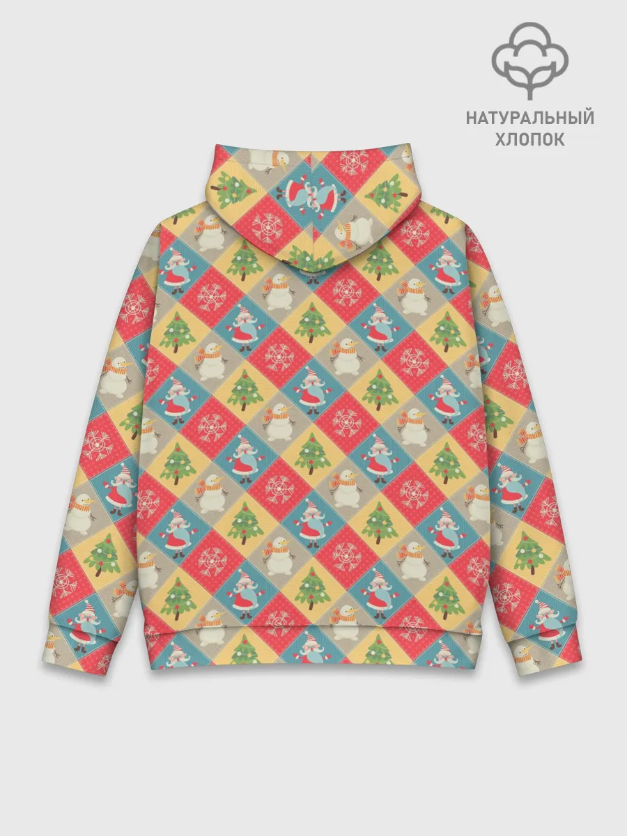 Худи мужской база хлопок / Новогодние Праздники