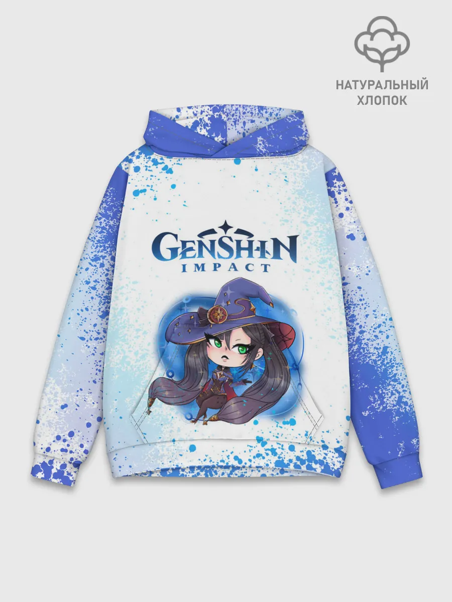 Худи мужской база хлопок / Мона | Геншин Импакт