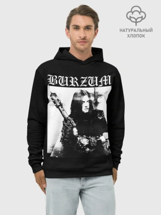 Худи мужской база хлопок / BURZUM / Бурзум