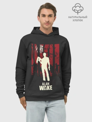 Худи мужской база хлопок / ALAN WAKE REOLADED