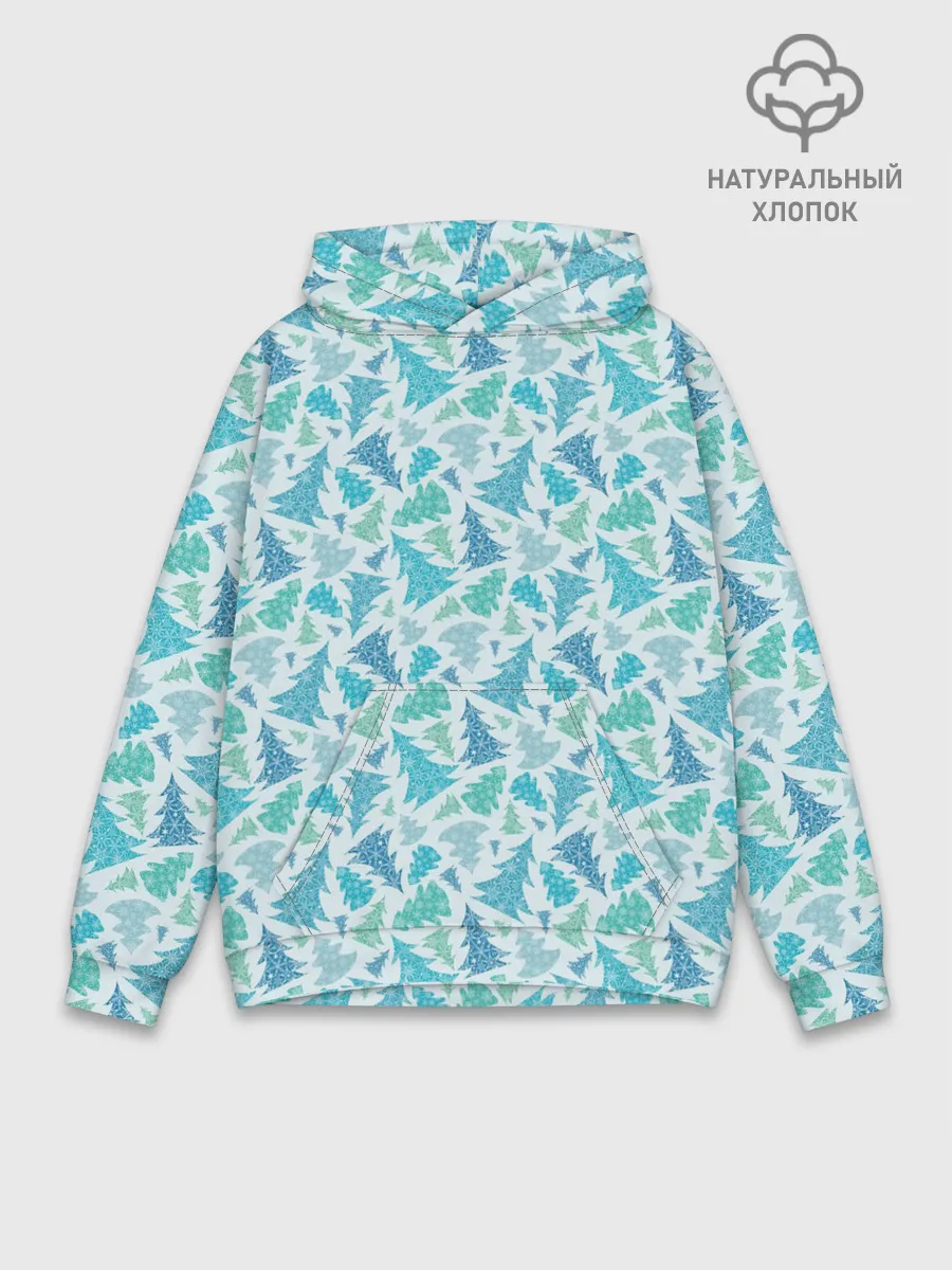 Худи мужской база хлопок / Новый Год