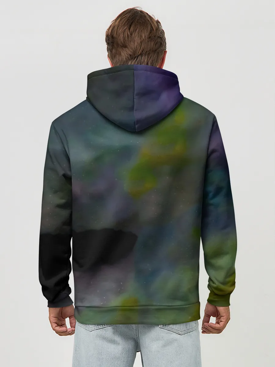 Худи мужской база хлопок / Точно ртуть алоэ - Мумий Тролль