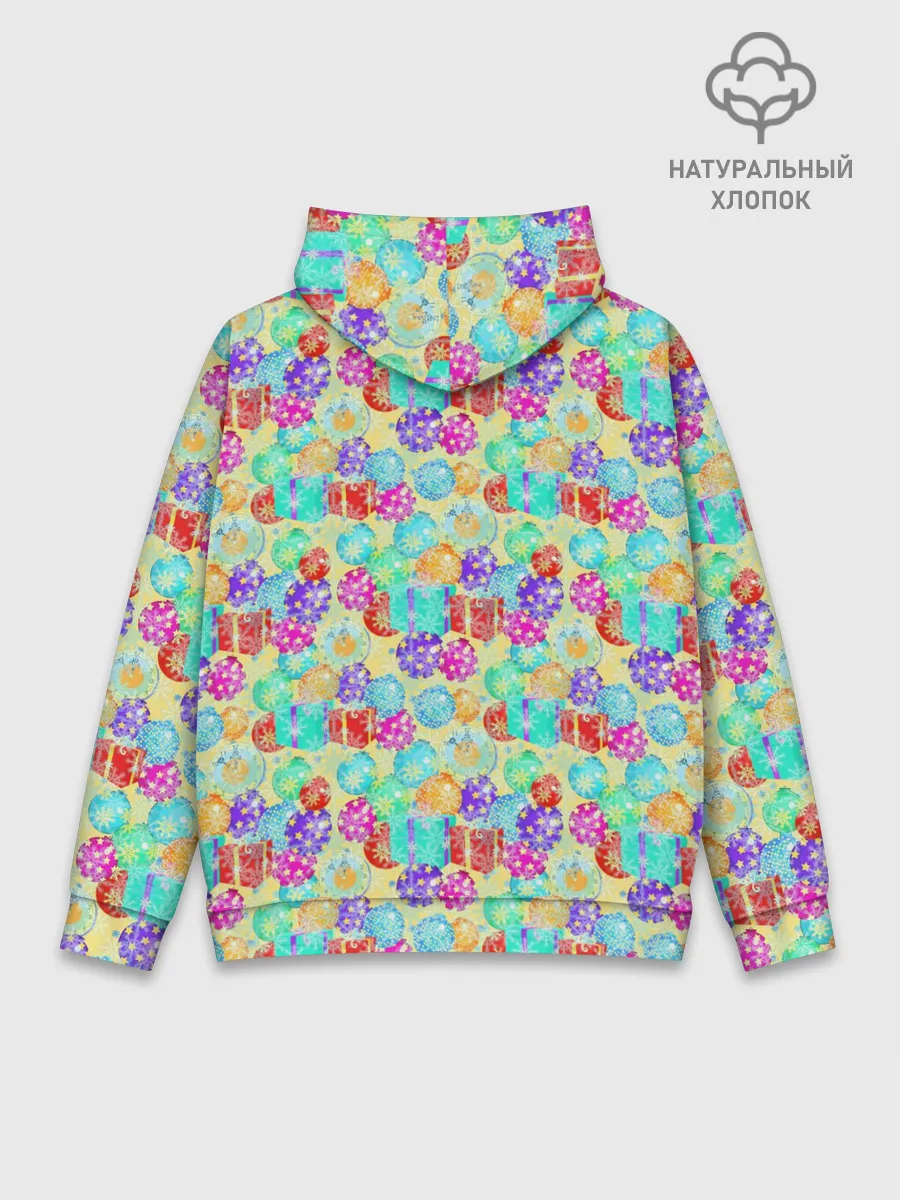 Худи мужской база хлопок / Новогодние Игрушки и Подарки