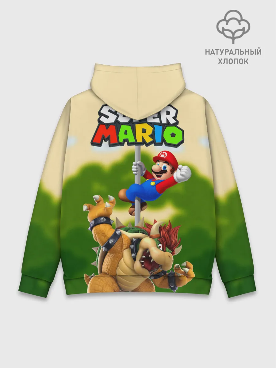 Худи мужской база хлопок / Mario Coins