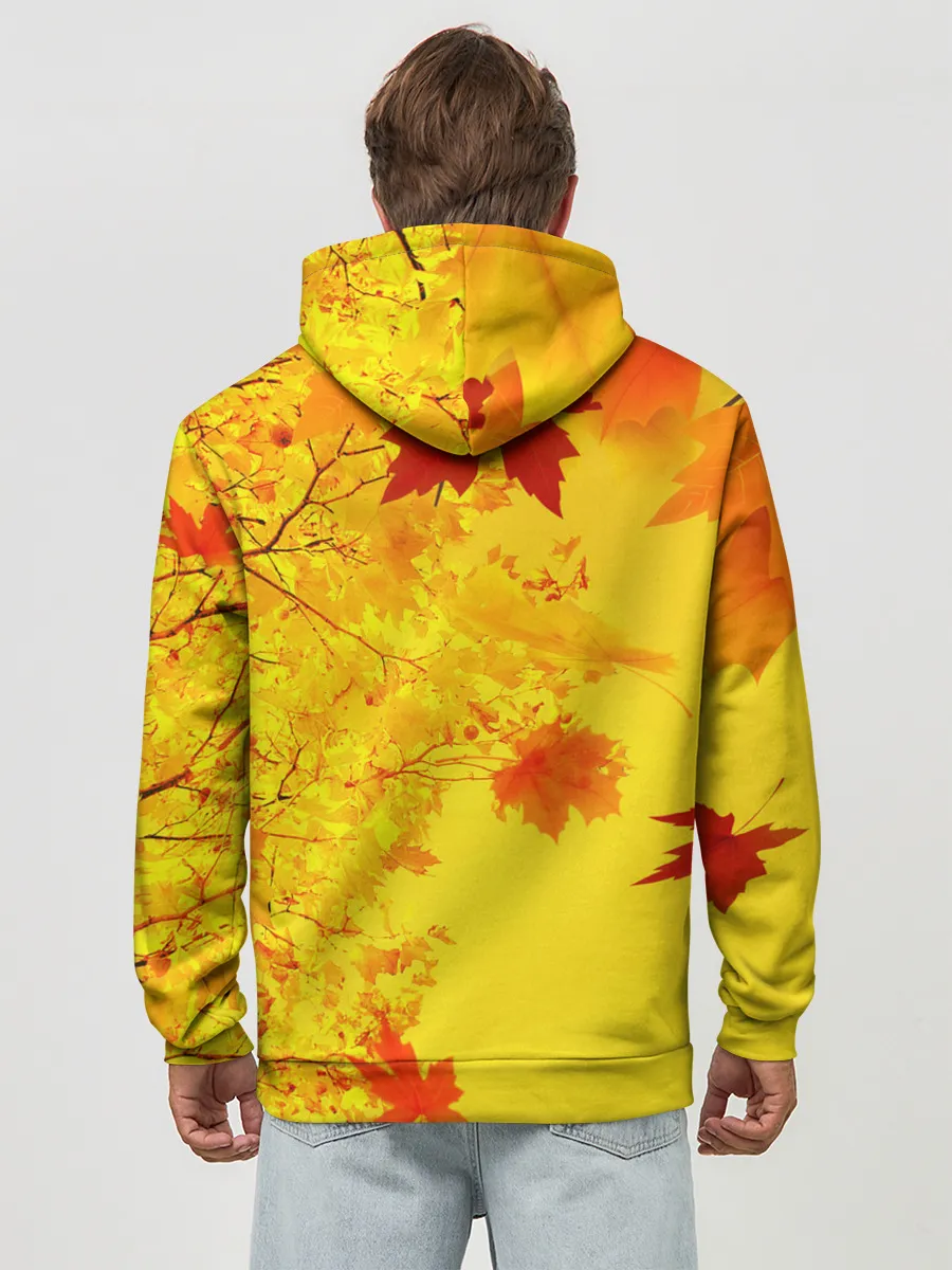 Худи мужской база хлопок / ОСЕННИЕ ЦВЕТА | ЗОЛОТАЯ ОСЕНЬ