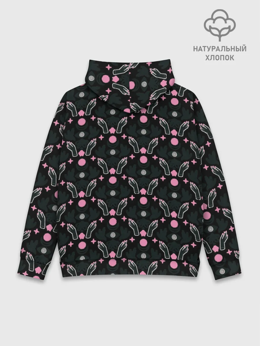 Худи мужской база хлопок / Patern Halloween 3