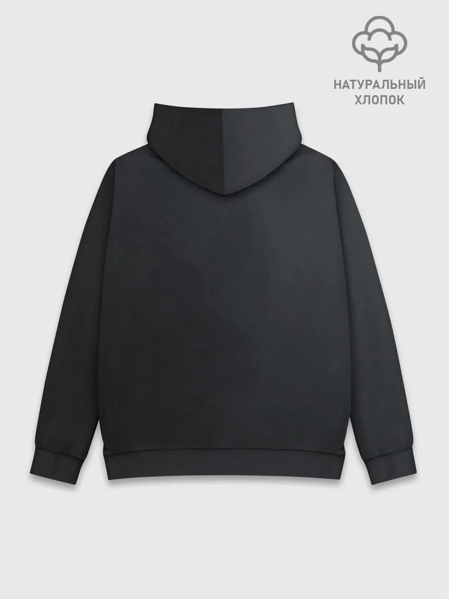 Худи мужской база хлопок / Техносердце