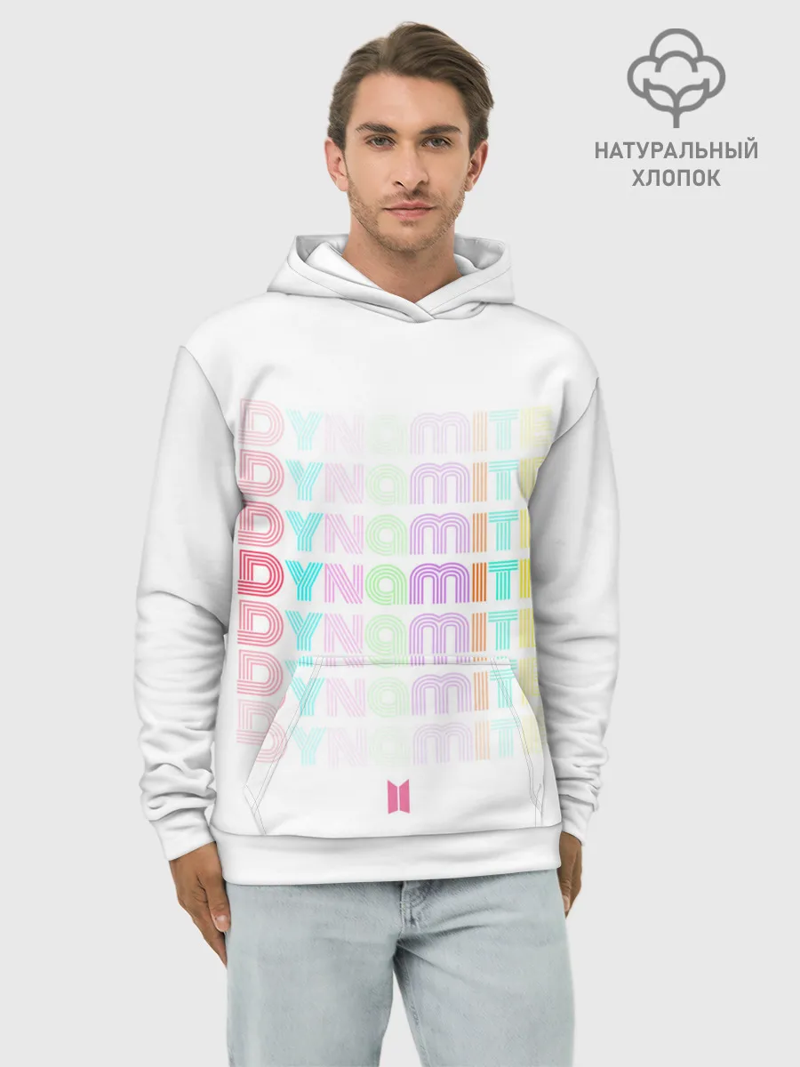 Худи мужской база хлопок / DYNAMITE | BTS ver.2