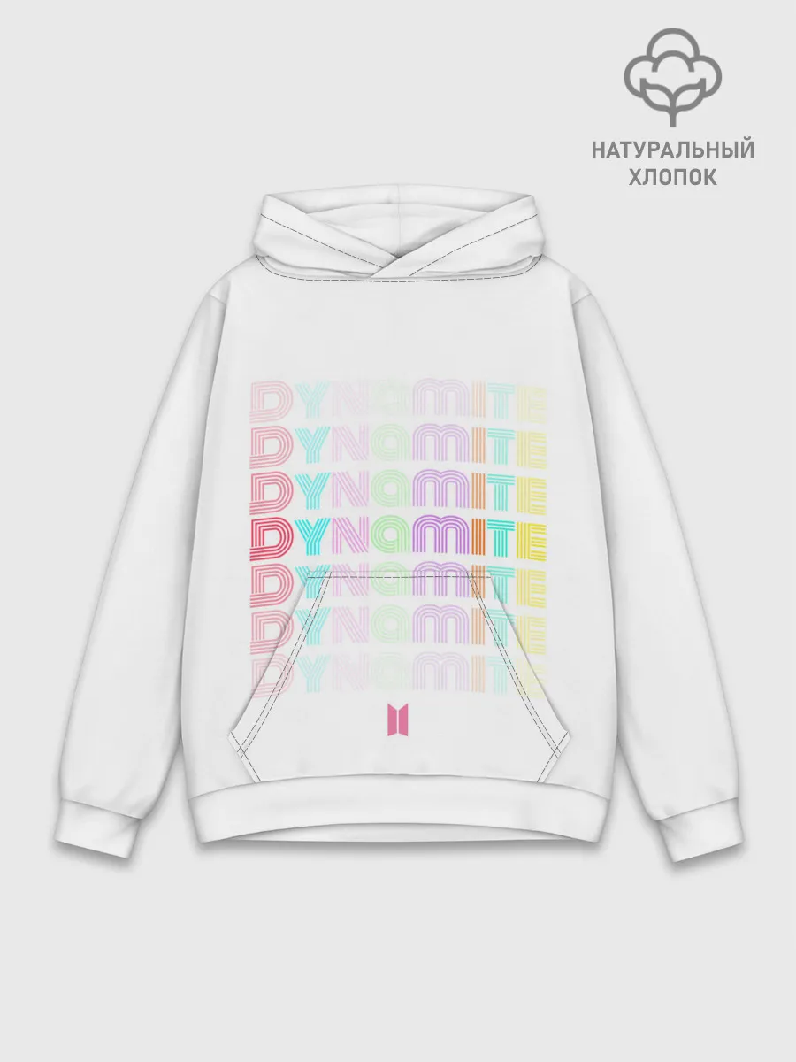 Худи мужской база хлопок / DYNAMITE | BTS ver.2