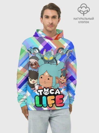 Худи мужской база хлопок / Toca Boca | Тока Бока