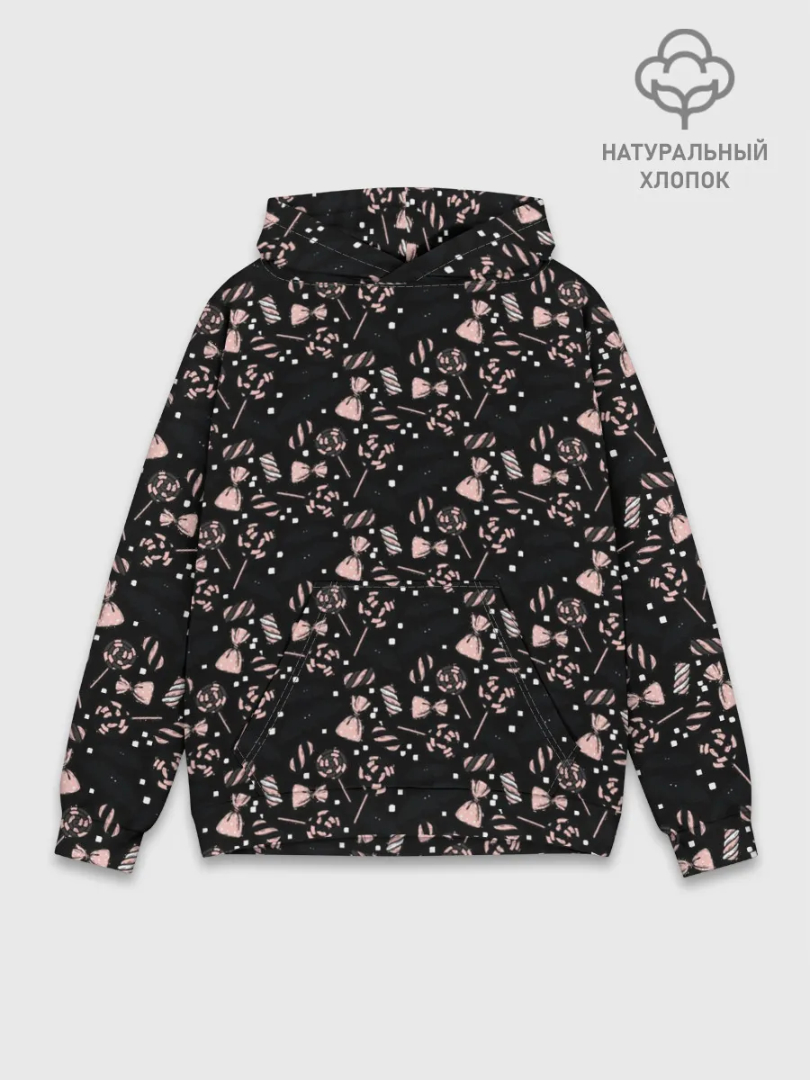 Худи мужской база хлопок / Patern Halloween 12