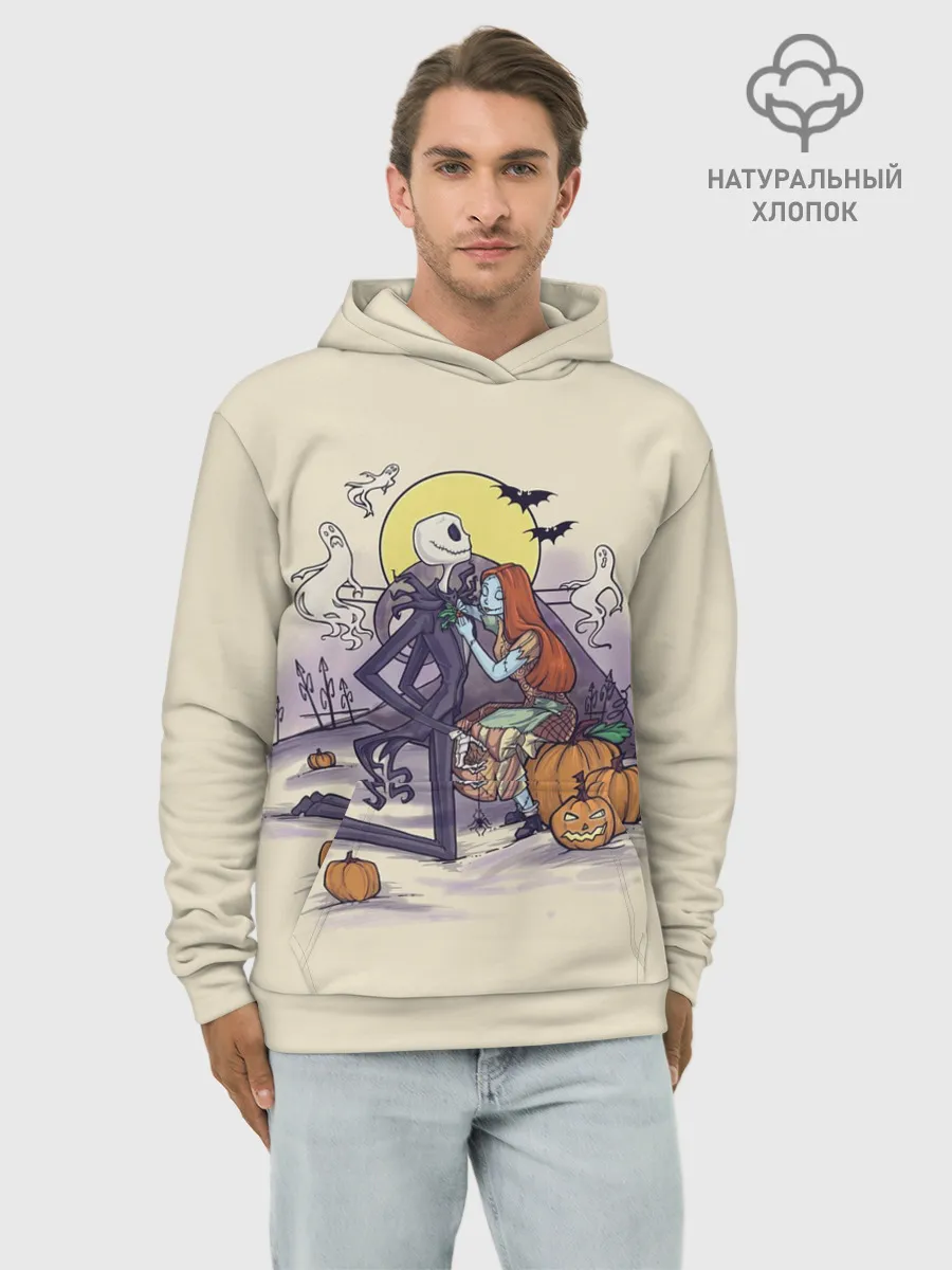 Худи мужской база хлопок / Персонажи Хэллоуина
