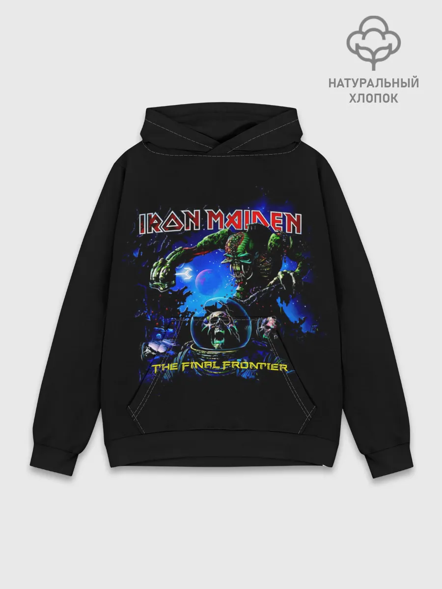 Худи мужской база хлопок / The Final Frontier - Iron Maiden