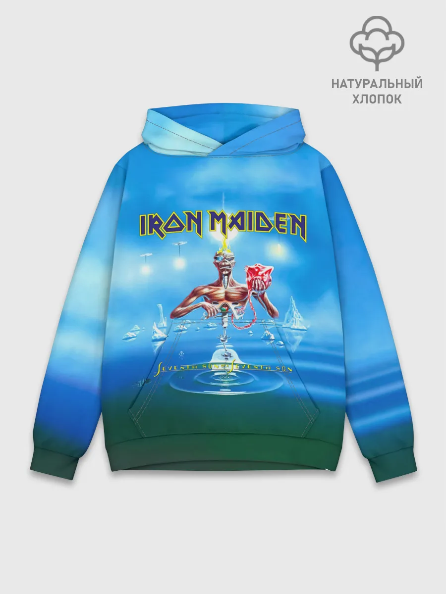 Худи мужской база хлопок / Seventh Son of a Seventh Son - Iron Maiden