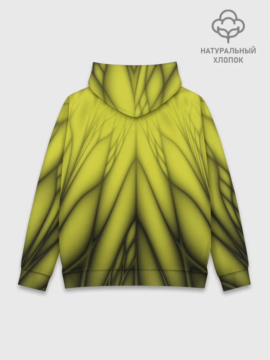 Худи мужской база хлопок / Абстракция 535