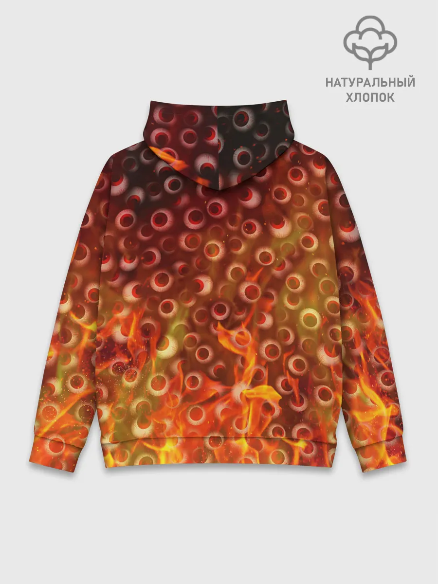 Худи мужской база хлопок / Смерть всё видит