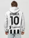 Худи мужской база хлопок / Дибала Ювентус форма 2021/2022