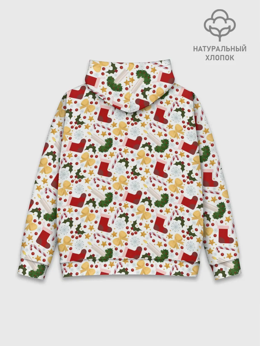 Худи мужской база хлопок / Рождественские Чулки